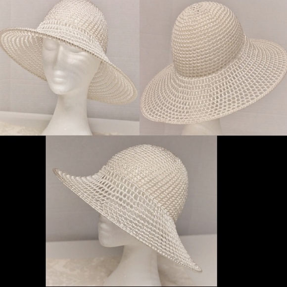 Carolina Amato Accessories - New "Pardon Me"~Crochet Knit Floppy Boho Hat